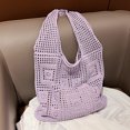 thumbnail image 1 of Bolsos Verano Bolsas Punto Su Tejido para Mujeres Bolso Hombro Crochet Gran Capacidad Liviana, 1 of 9