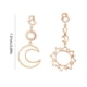 thumbnail image 4 of Qarigey 1 par de pendientes de joyería, pendiente de luna y sol, colgante de oreja, exquisita decoración colgante Retro, accesorio de moda Ropa, zapatos y accesorios Miscelánea, 4 of 6
