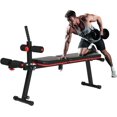 thumbnail image 2 of Folding Sit-Up Bench,Weight Bench for Full Body Workout,Home Gym Incline Decline Bench with Reverse Crunch Handle,3 Levels Fast Adjustable Height Exercise Ab Bench Machine for Core Abdomen, 2 of 6
