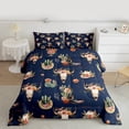 thumbnail image 2 of Feelyou Hippie Sheep Skeleton Bedding Comforter Set, Rose Flower Cactus Twin Comforter Sets, Western Cowgirl Boot Reversible Bedding Set, Super Cozy Room Decor, 2 Pieces, 2 of 8