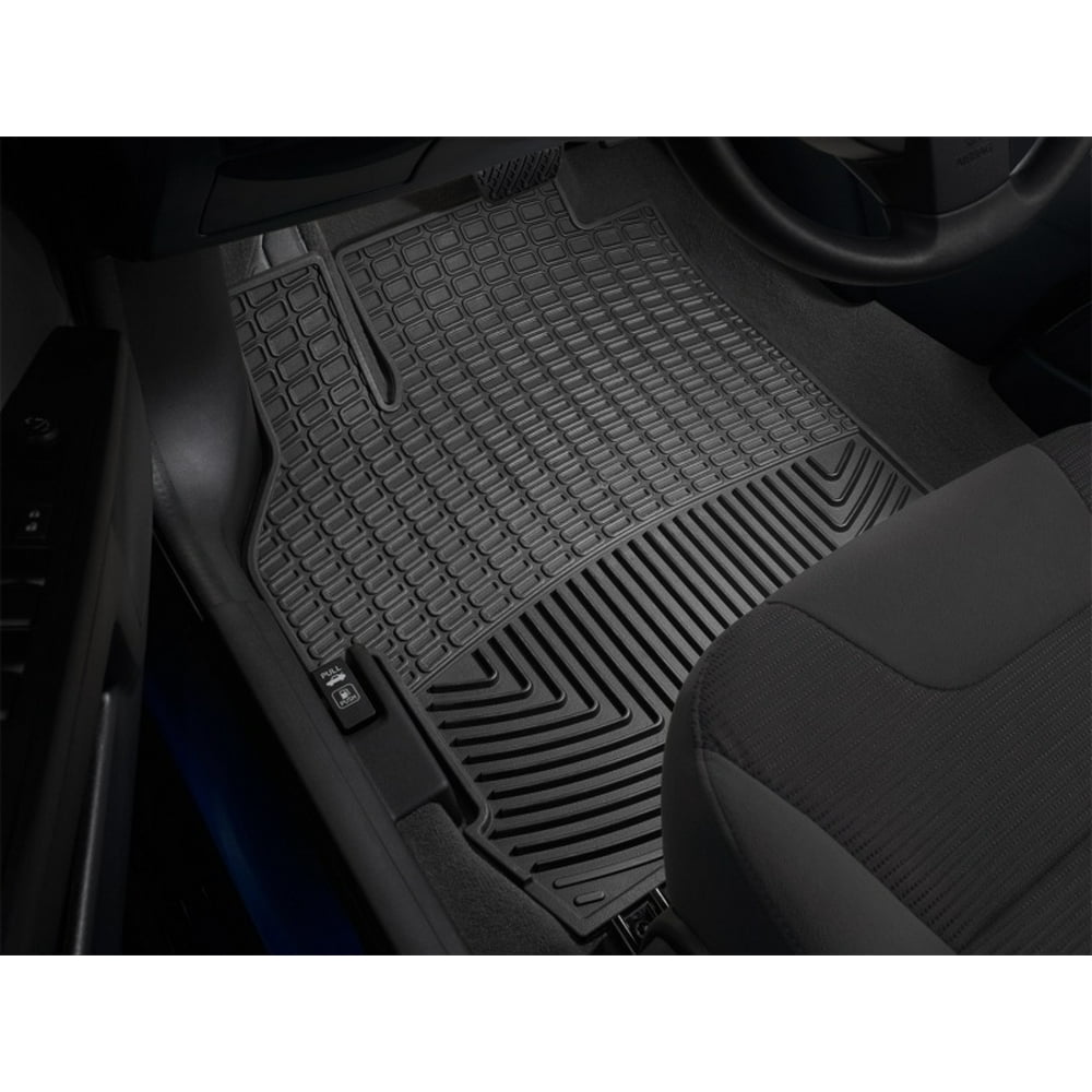 WeatherTech Black Rubber Floor Mat Set