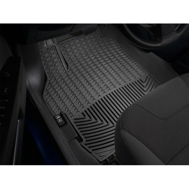 WeatherTech Black Rubber Floor Mat Set