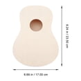 thumbnail image 4 of EeaseCA 1 Set DIY Ukulele Making Supplies Hand Made Ukulele Assembly Kit for Kids, 4 of 7