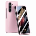 thumbnail image 3 of Case for Samsung Galaxy Z Fold 6 Skin-Friendly Folding Case, Slim Rugged PC Cover with Screen Protective Film, Full Coverage Shockproof Anti-Scratches Case for Samsung Galaxy Z Fold 6,Pink, 3 of 7