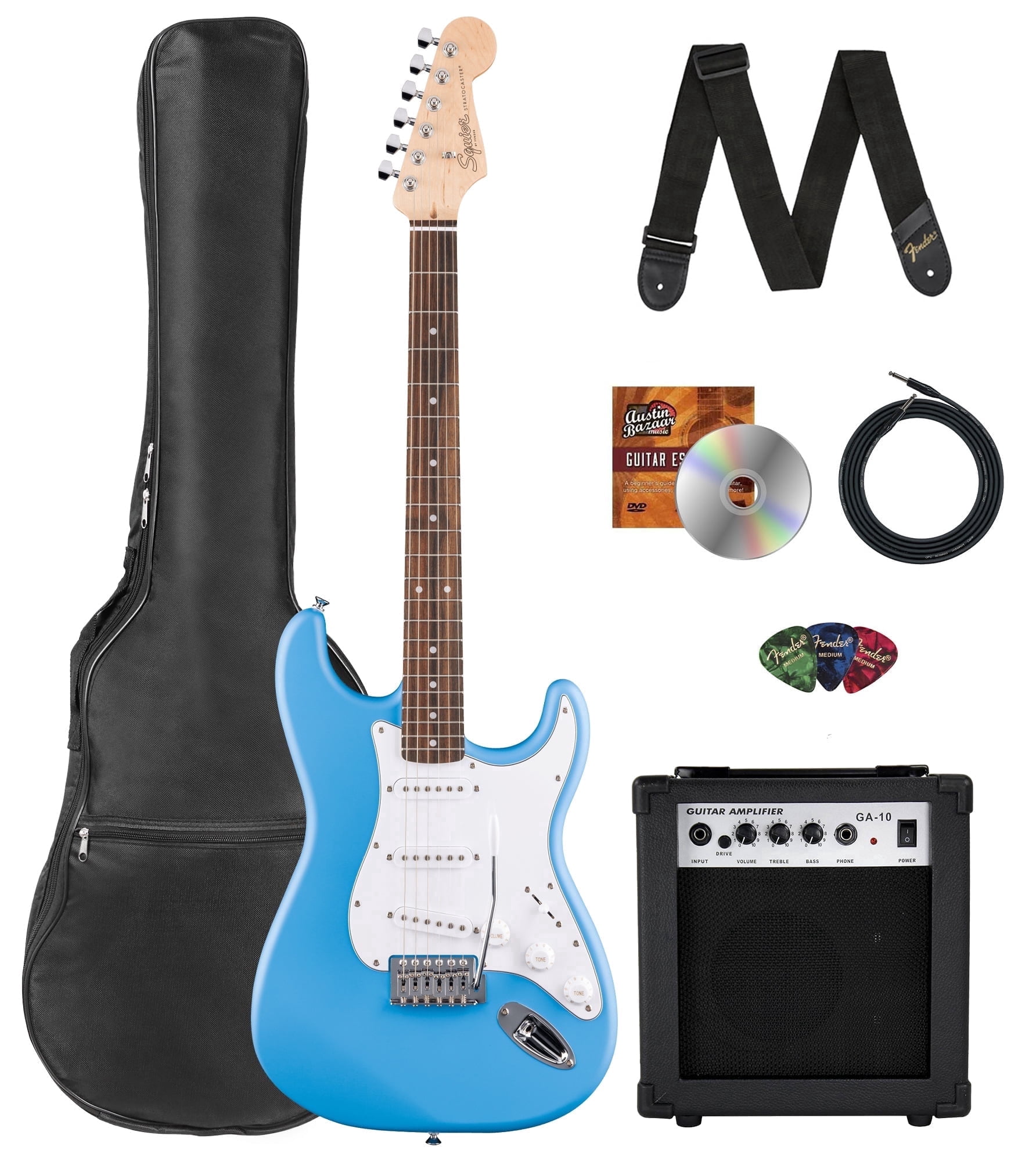 Aria Pro II Electric Guitar Metallic Red Shade - Walmart.com