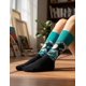 thumbnail image 2 of Calcetines Arte La Gran Ola De Kanagawa Color Moda, 2 of 7