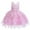 Petal Pink, variant on Baby Grils Pearl Tulle Princess Dress Birthday Wedding Gown Dresses for Toddler Kids 0-5 Years