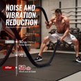 thumbnail image 4 of .;; Thick Sq Ft Rubber Top Exercise Equipment Mats High Density EVA Foam Mats with Rubber Top Interlocking Gym Flooring for Home Gym Protective Workout Mat /G, 4 of 9