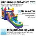 thumbnail image 4 of TentandTable Mega Inflatable Water Slide Bounce House Combo with Blower, Rainbow, 4 of 8