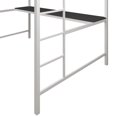 thumbnail image 4 of Miles Metal Twin Loft Bed with Desk, 4 of 9