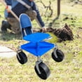 thumbnail image 6 of yotijay Garden Trolley Rolling Seat Anti Slip for Planting Lawn Care and Car Maintenance blue with bag, 6 of 9