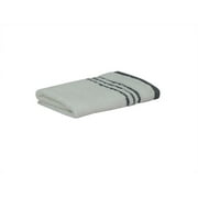 Mainstays True Colors Grey Stripe Wash Towel, 1 Each