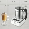 thumbnail image 3 of Kalorik White and Stainless Steel Milk Frother, 3 of 5