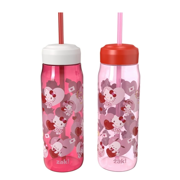 Zak Designs 2 Pack 20oz Hello Kitty Sydney Tumbler with Straw