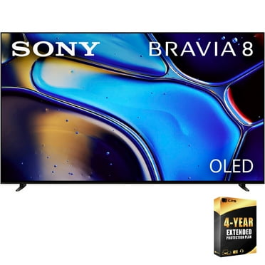 Sony BRAVIA 8 K65XR80 65 inch 4K HDR Smart OLED TV (2024) Bundle with 4 Year CPS Enhanced Protection Pack