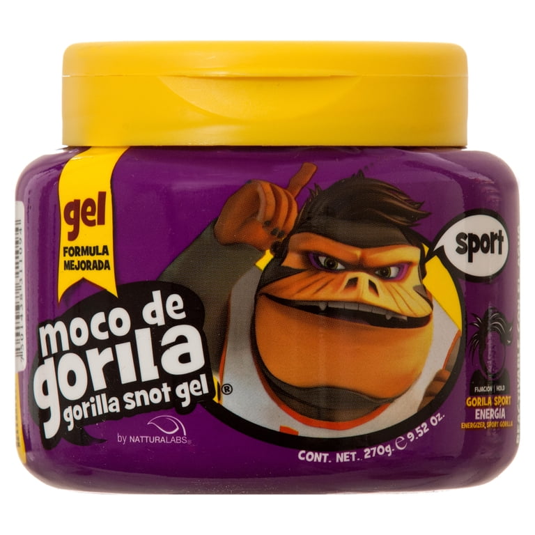 Moco de Gorila Gorilla Snot Hair Gel, Sport 9.52 oz (270g