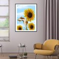 thumbnail image 2 of 5D bricolaje completo taladro diamante pintura girasol bordado mosaico Kit dormitorio decoración Tmvgtek Arte deco, 2 of 9