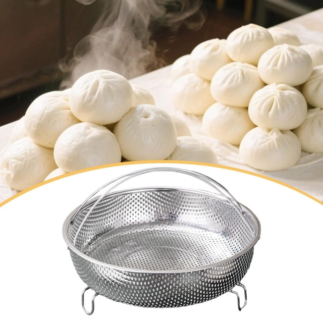 Cesta de vapor de acero inoxidable Bandeja de vapor Marco de soporte portátil Multifuncional 253 cm