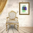 thumbnail image 3 of Cartissi  12x14 Gold Ornate Wood Framed with Double Matting Museum Art Print Titled - Graphene IV, 3 of 4