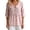 Red, variant on Womens Blouse Peter Pan Collar 3/4 Sleeve Loose Fit Lace Trim Peplum Tops Casual Elegant Office Shirts