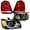 Headlights+Taillights, variant on VLAND LED Tail Lights for Toyota Highlander 1st Gen(XU20) 2001-2007 Rear Lamp