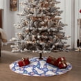thumbnail image 4 of Sikiie Cute White Rabbit Nativity Christmas Tree Skirt, Jesus Christian Winter Holiday Tree Mat Decoration(30-48IN)48", 4 of 6