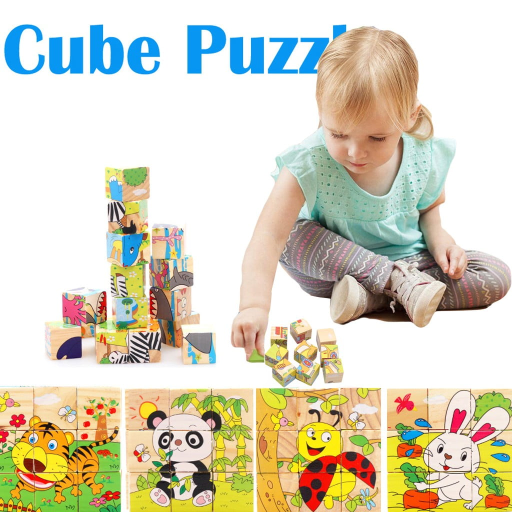 wooden block puzzles for toddlers