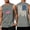 001Gray, variant on Hogleaql 4th Of July Tank Top for Men Patriotic Muscle Independence Day Printed Sleeveless Shirts Crewneck Patriotic Gym Fashion Vest Army Green 5XL
