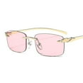 thumbnail image 1 of Sunglasses Rimless Sunglasses Men And Women Fash S Square Box Sunglasses, 1 of 5