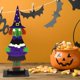 thumbnail image 3 of Decoraciones de mesa de Halloween, centros de mesa de calabaza, letrero de abucheo, dulces de madera Z, 3 of 9
