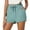 Mint Green, variant on Kureaily Womens Shorts Comfy Summer Drawstring High Waist Cotton Shorts for Women Trendy