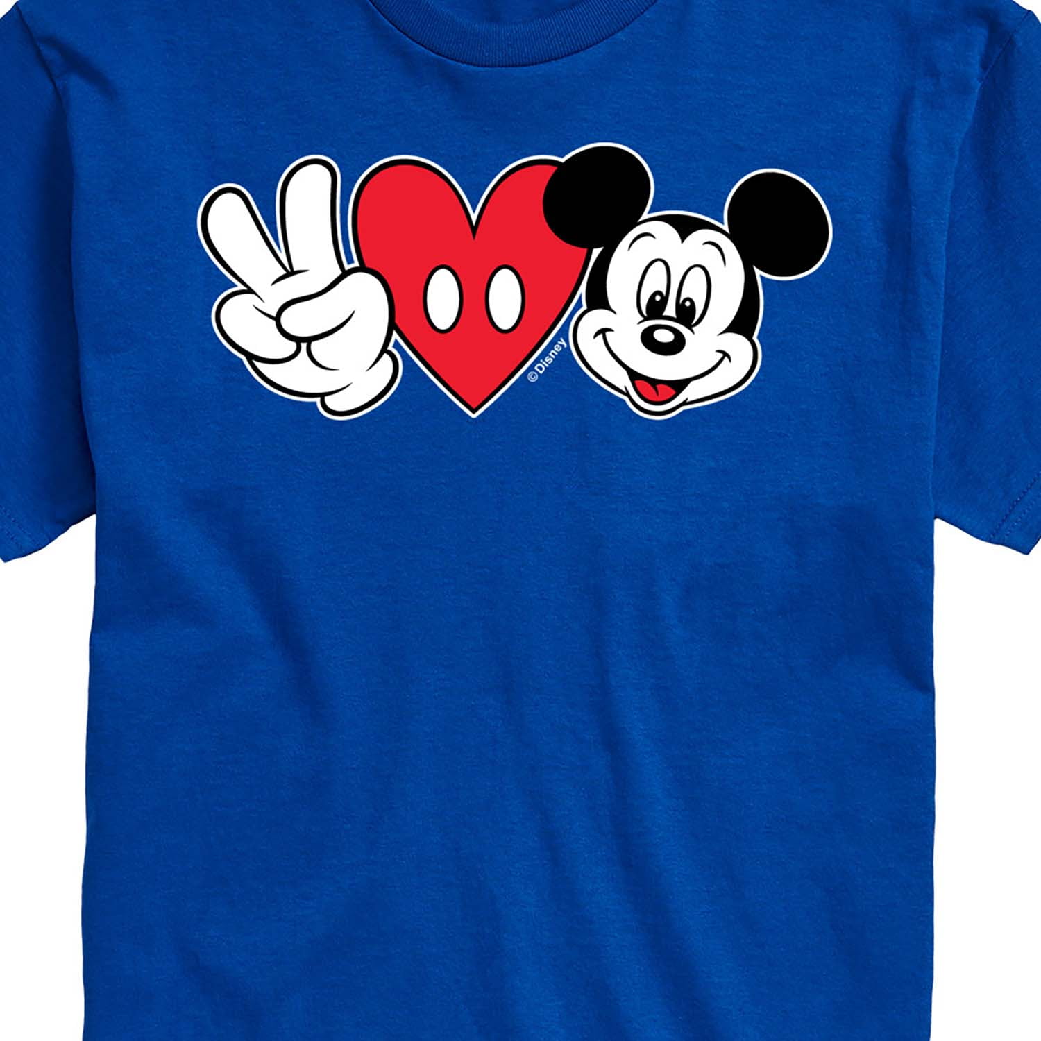 Peace Love Mickey Mouse Adult Unisex T Shirt- Disney Trip Matching Shi –  PrintChix