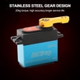 thumbnail image 2 of 4PCS Digital Servo 20kg High Torque 180° Stainless Steel Gear Servo for 1/8 1/10 Remote, 2 of 8
