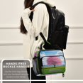 thumbnail image 6 of 6L Leakproof Lunch Tote with Thermal Lining Lunch Bag Picnic Cooler Bag Pink Cherry Blossom Tree, 6 of 9