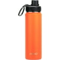 thumbnail image 2 of Drinco Water Bottle Double Wall Vacuum Insulated Stainless Steel, 22oz Orange, 2 of 5