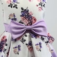 thumbnail image 3 of Toddler Little Girls Sleeveless Floral Print Princess Dress 2-8T Kid Formal Ball Gown Pageant Dresses, 3 of 7
