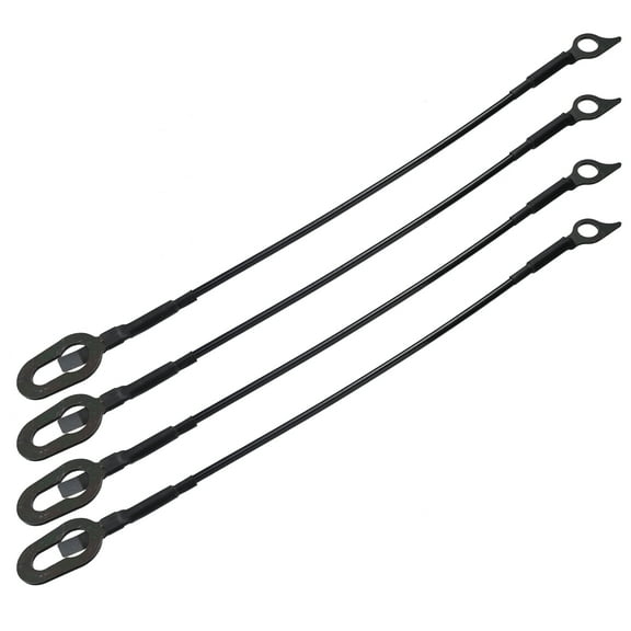 4pcs Rear Tailgate Cables Lift Gate Support Straps Pickup 55345124AB for Dodge for Ram 2500 1994-2002
