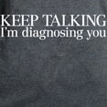 thumbnail image 3 of CafePress - Keep Talking Women's Dark T Shirt - Women's Traditional Fit Dark T-Shirt, 3 of 4