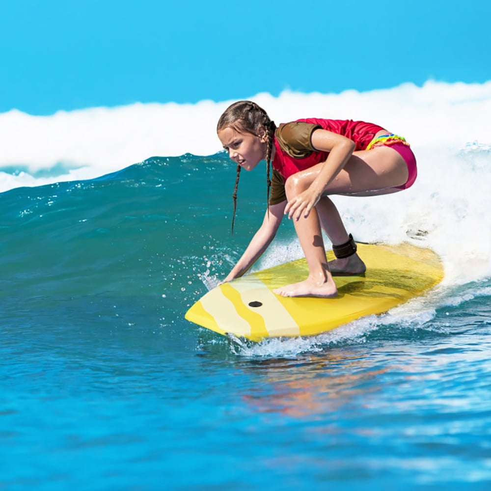YYAo Surfboard Surf Board, Beginner Surfboard,Lightweight Super Bodyboard Surfing with EPS Core Boarding-S