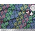 thumbnail image 3 of Soimoi Rayon Fabric Floral & Damask Ethnic Printed Fabric 1 Yard 56 Inch Wide, 3 of 3