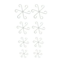 3/2/1 sets Plant Stem Stabilizer Plant Support for Indoor Plants Stem Supports for Indoor Plant Climbers Stem Holders Reusable Plant Growth Accessories Stakes