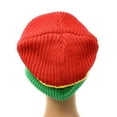 thumbnail image 2 of Empire Cove Long Beanie Winter Warm Solid Knit Womens Mens Unisex - Rasta, 2 of 4