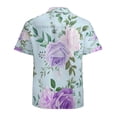 thumbnail image 3 of High Quality Hawaiian Shirts for Men Short Sleeve Aloha Beach Shirt Floral Summer Casual Button Down Shirts Blouses JOYLK6, 3 of 7