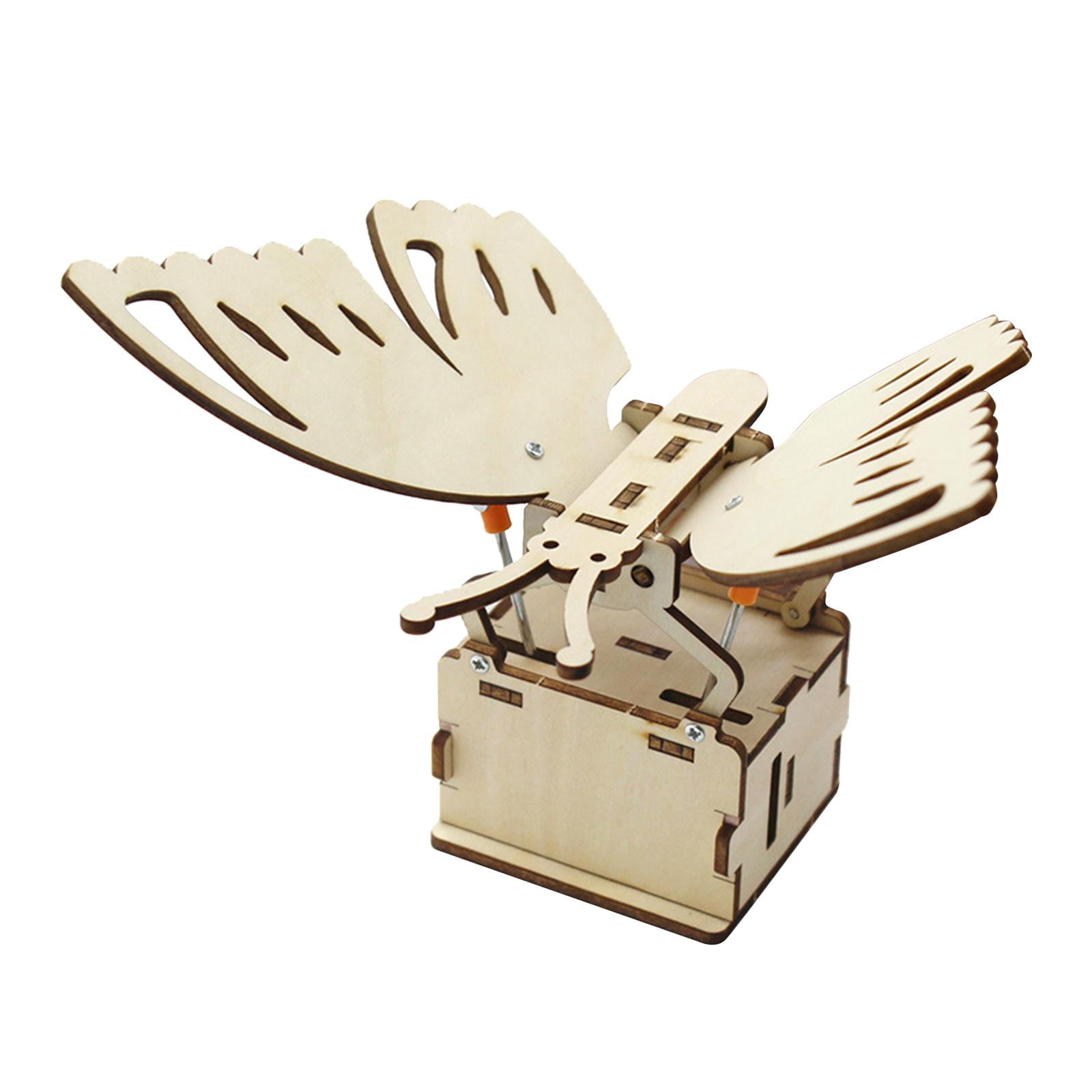 Mechanical Transmission Butterfly Puzzle Butterfly 3D Wooden Puzzle