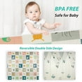 thumbnail image 6 of Baby Play Mat, 79x71inch Extra Large Folding Baby Crawling Mat, Waterproof Reversible Playmat Foam Non Toxic Anti-Slip Portable Kids Play Mat for Infant, Toddler, 6 of 6