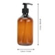 thumbnail image 4 of Botellas con bomba de 500ml, dispensador de maquillaje líquido de aceite esencial, botellas rellenables (Color aleatorio), 3 uds., 4 of 6
