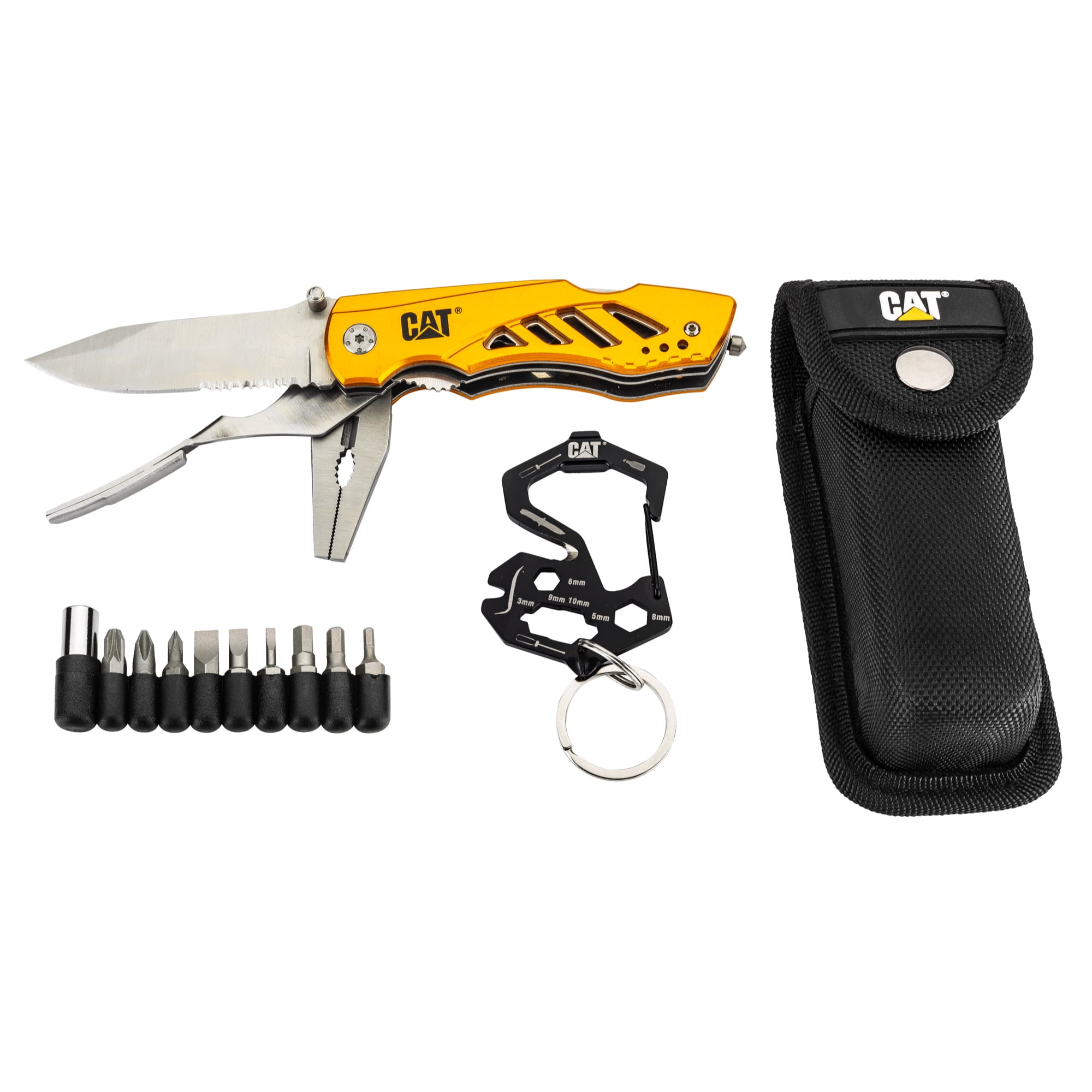 Cat 3 Piece Multi-Tool and Bit Gift Box Set - 240364