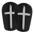 thumbnail image 6 of Masteelf Black Football Shin Guards for Teens with PU Material and Comfortable Fit for Daily Use and Matches 1 Pair, 6 of 8