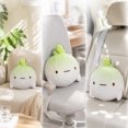 thumbnail image 4 of Turnip Plush Pillow,Cute Radish Stuffed Plush Toy,Soft Decorative Throw Pillow,Comfortable Plush Cushion Toy,Home Sofa Bedroom Decoration,Giftable Plush Doll, 4 of 4