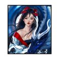 thumbnail image 1 of Cuadros Decorativos Bordado completo Hilo de algodón ecológico 11CT Impreso Mulan Kit de punto de cruz Obra de arte Ehuebsd embutido en tela, 1 of 9